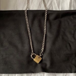 Vitaly Chain Lock Necklace